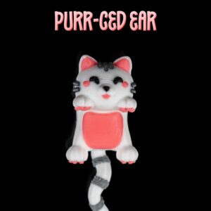 Purr-ced ear