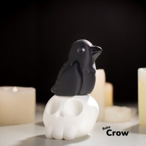 Baby Crow (On Skull)