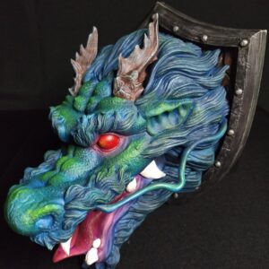 Cabeça Dragão Oriental