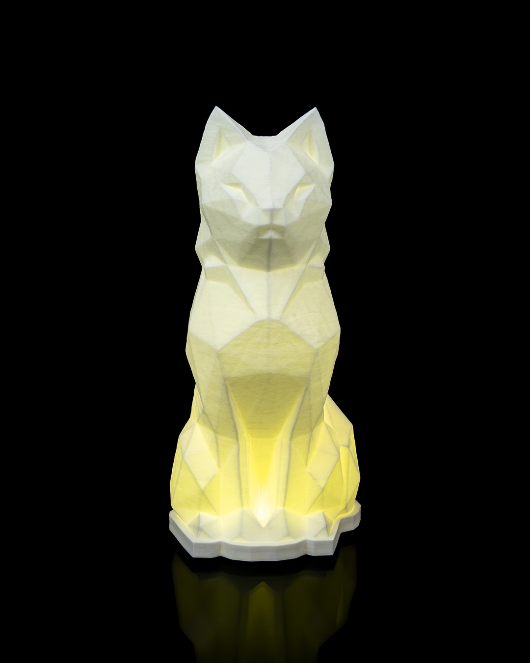 Low Poly Cat USB RGB Table Lamp - Image 2