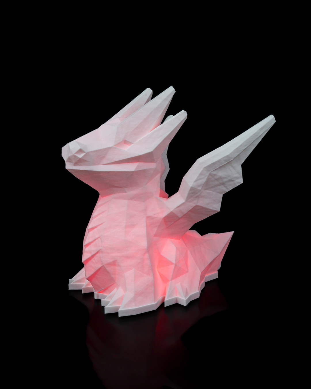 Low Poly Dragon Table Lamp - Image 2