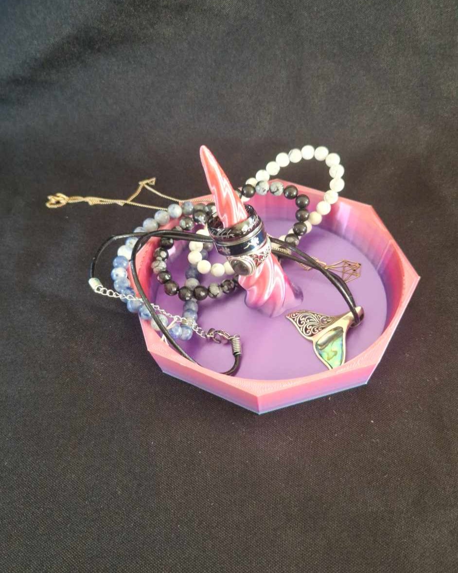 Plateau à bijoux licorne - Image 3