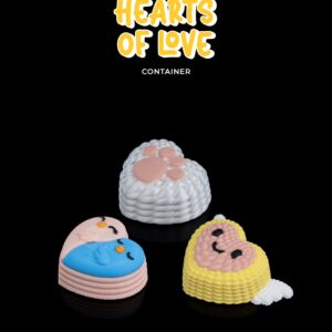 Hearts of love Container - Jewellery box