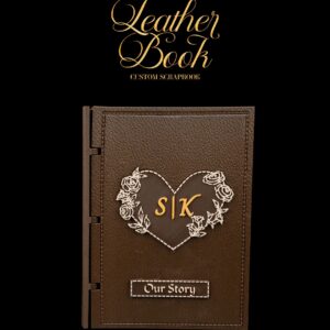 Leather Book Custom Scrapbook