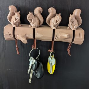 Scurry Family of Nuts - Key Holder