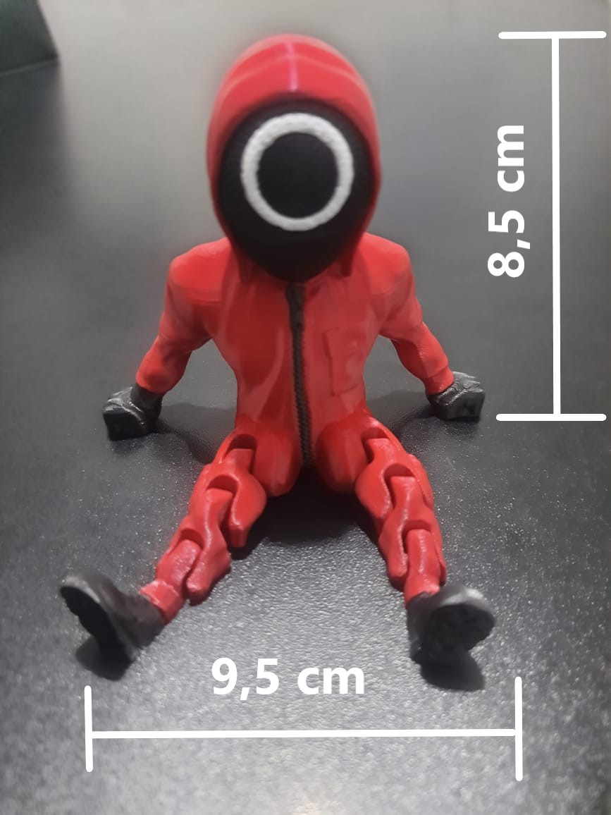 KIT com 3 Trabalhadores Round 6: 1 Quadrado, 1 Triângulo e 1 Redondo - Image 2