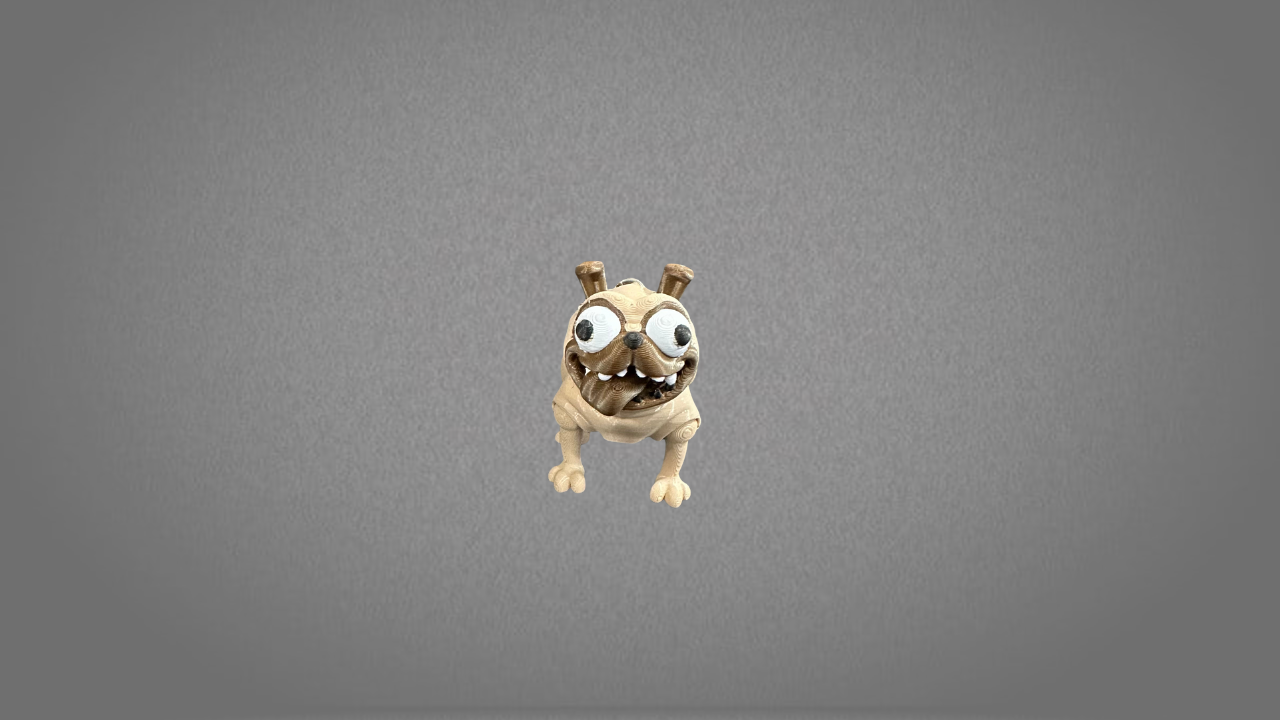 Chaveiro cachorrinho Pug - Image 2