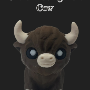 Cute Flexi Highland Cow