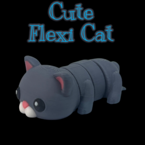 Grey Cat 3d