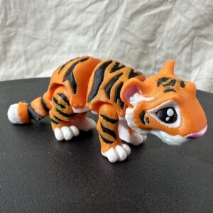 Articulated Mini Tiger (Regular & Keychain)