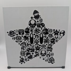 Mario Star Hueforge Print