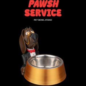 Pawsh Service Pet Bowl Stand