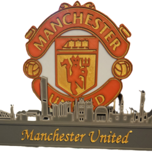 Football Club Skyline with Crest