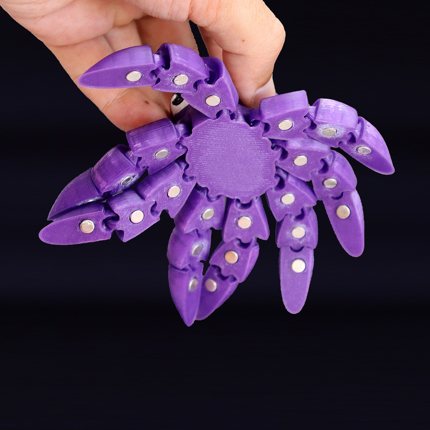 Polvo articulado com imã - Image 4