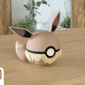 N3D Pokéball - 0133 Eevee