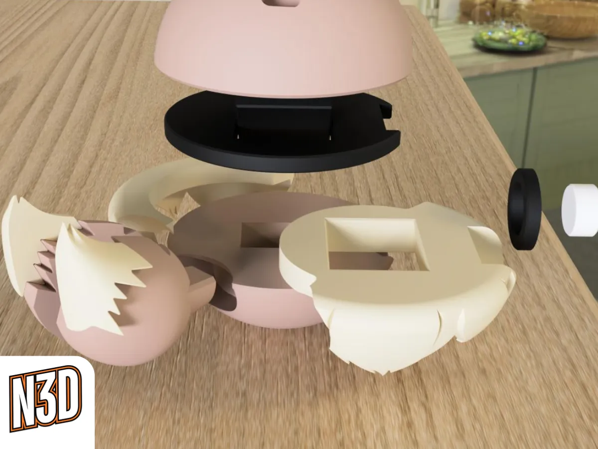 N3D Pokéball - 0133 Eevee - Image 3