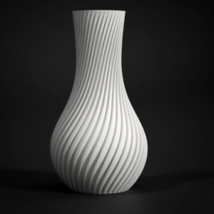VASO ESPIRAL BRANCO