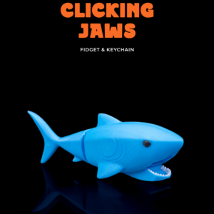 Clicking JAWS Fidget & Keychain