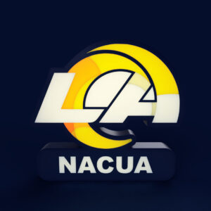 L.A. Rams Sign - LED Strip Compatible