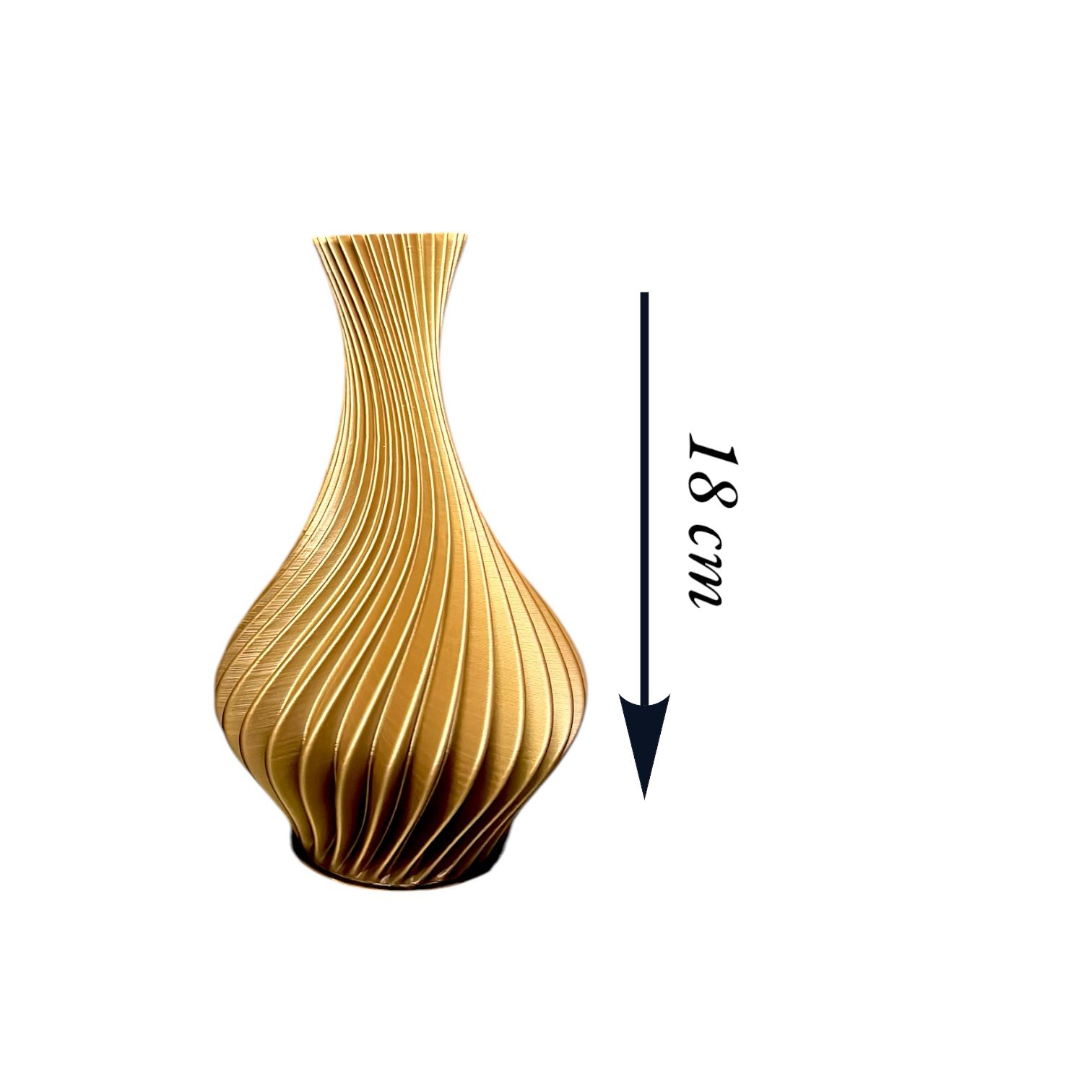 Vaso decorativo em espiral | Vaso em espiral - Image 3