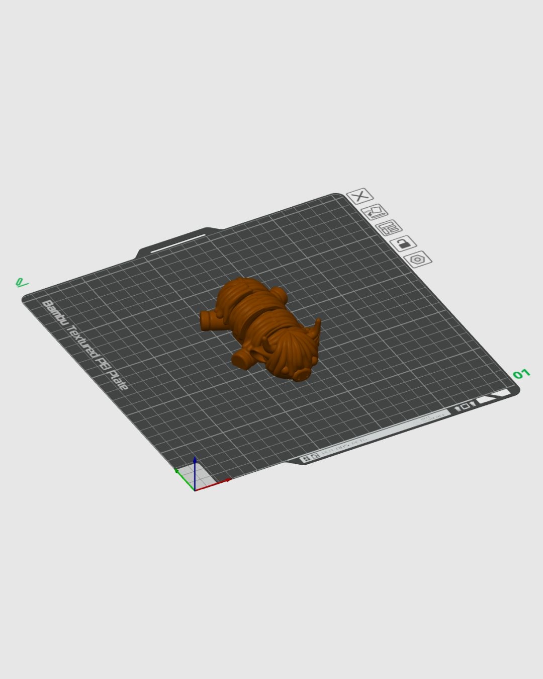 Highland Cow in Field Nest - Image 20