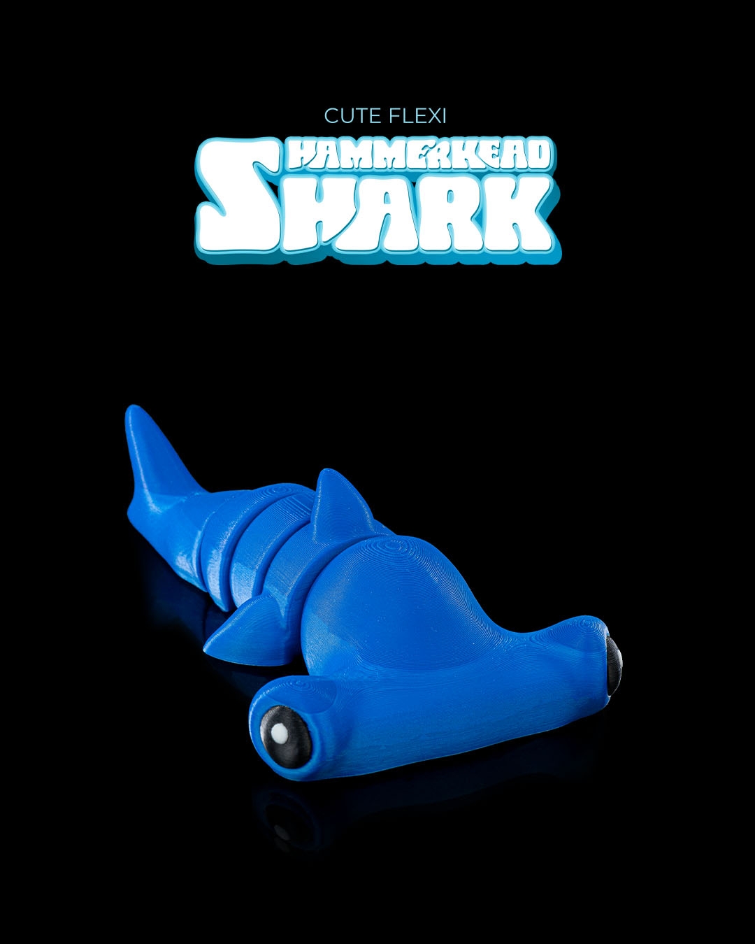 Cute Hammerhead Shark Keychain