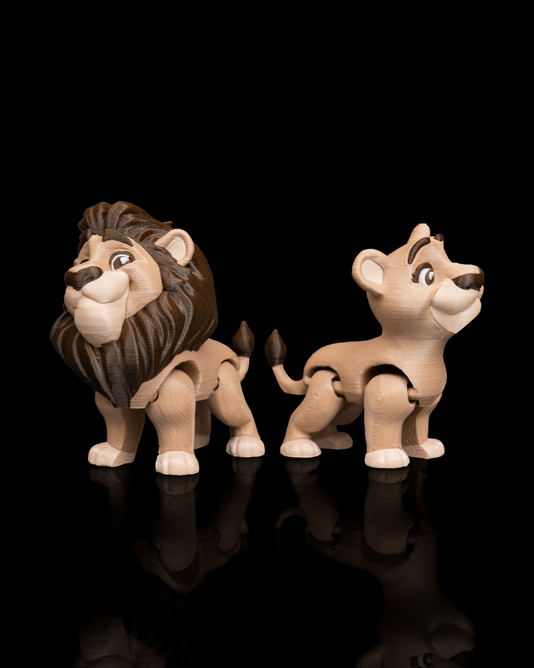 Pair of Lions - Image 6