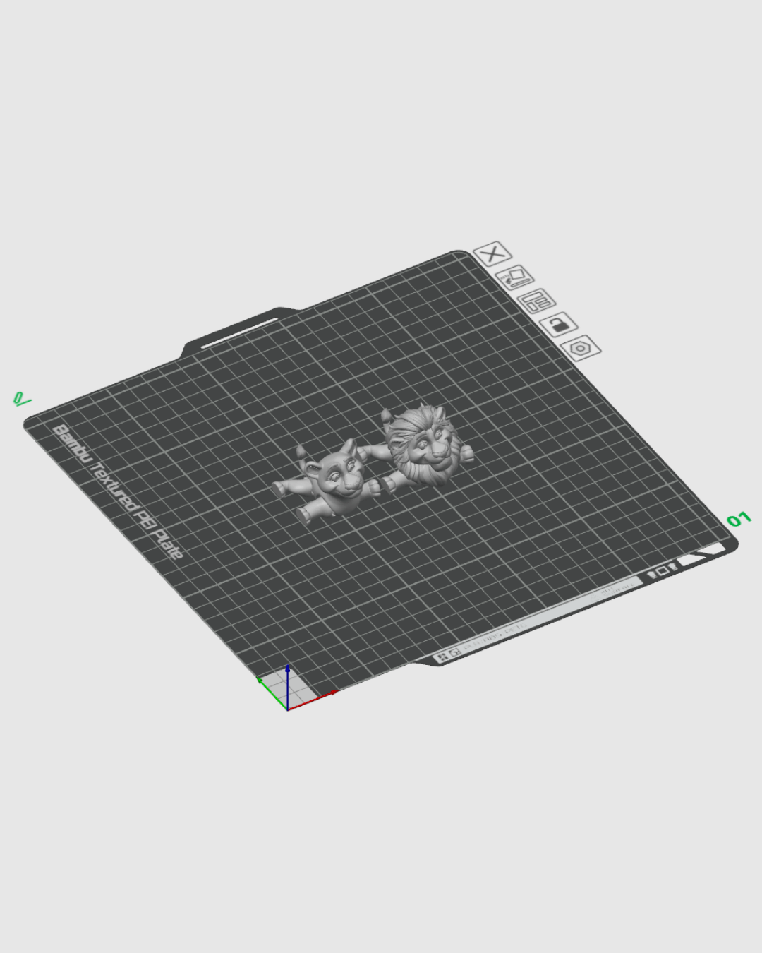 Pair of Lions - Image 17