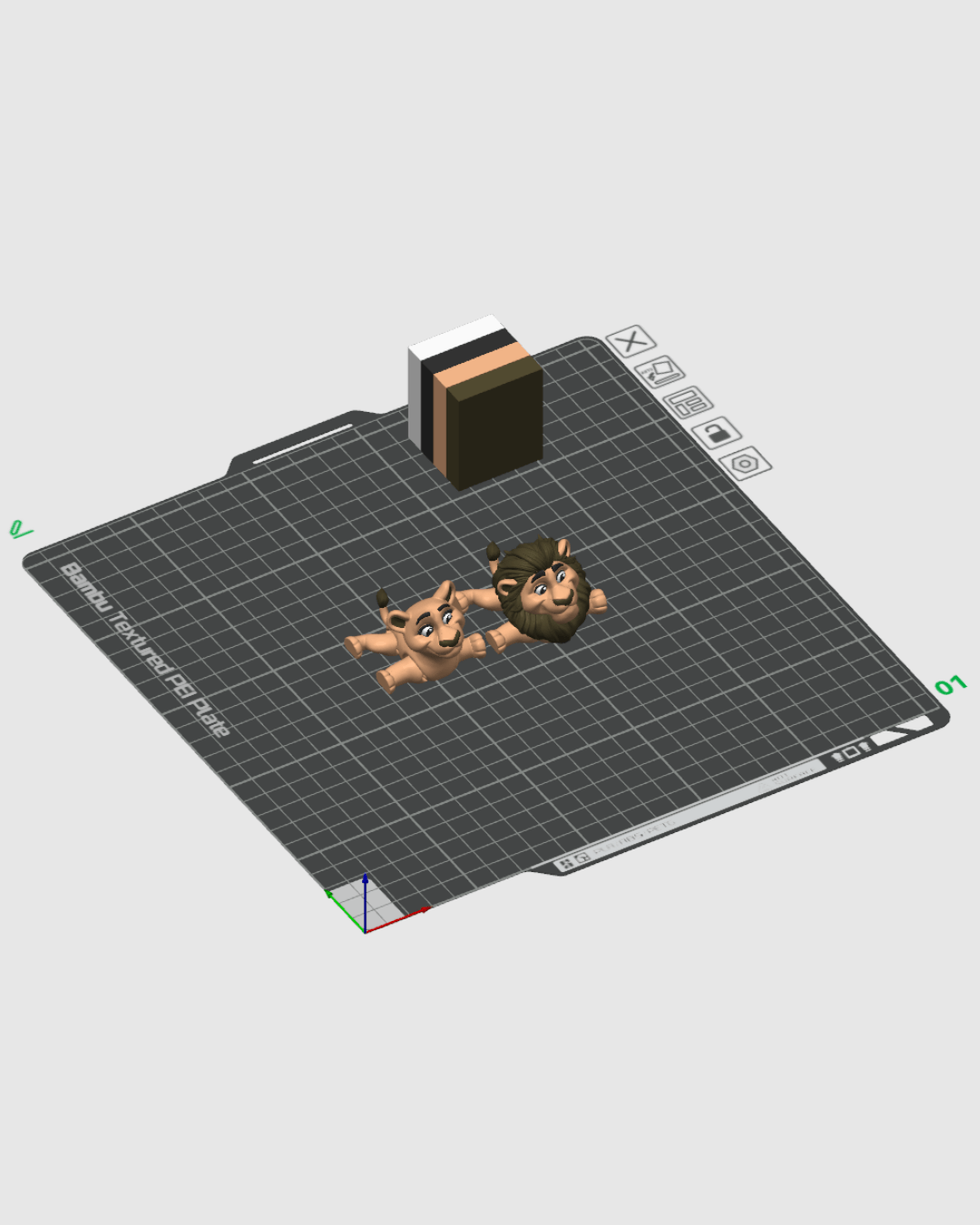 Pair of Lions - Image 16