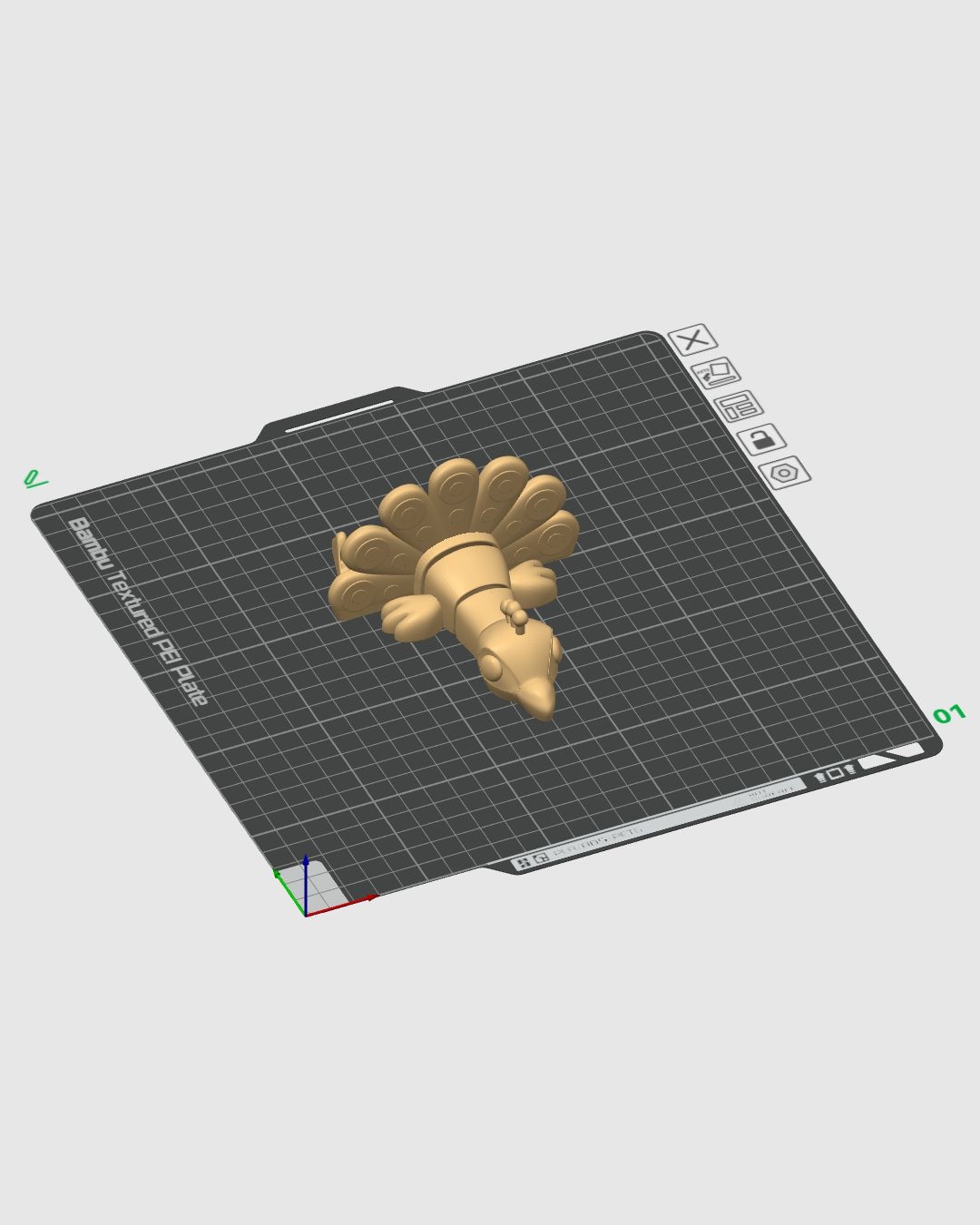 Peacock in Field Nest - Image 13