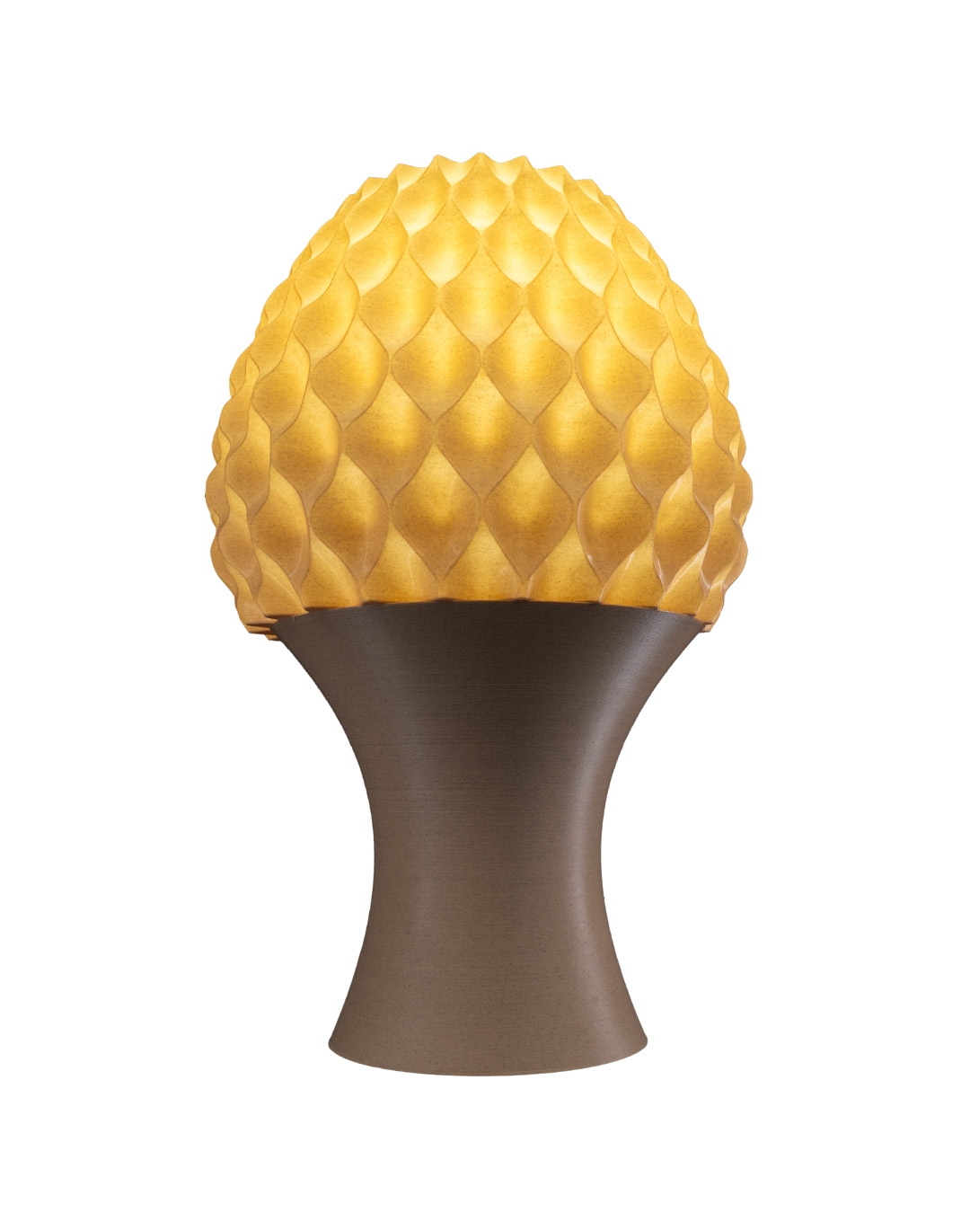 Abajur portátil "Reversed Diamond" sem fio, com lâmpada RGB recarregável e com controle remoto. Fabricada com plástico ecológico PLA através de impressão 3D. - Image 7