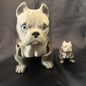 American Bully Dog - Mommy and puppy