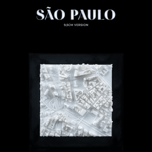 3D City Frames - São Paulo - 9,5cm Version