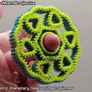 Engrenagem Planetária Geométrica - Razor
