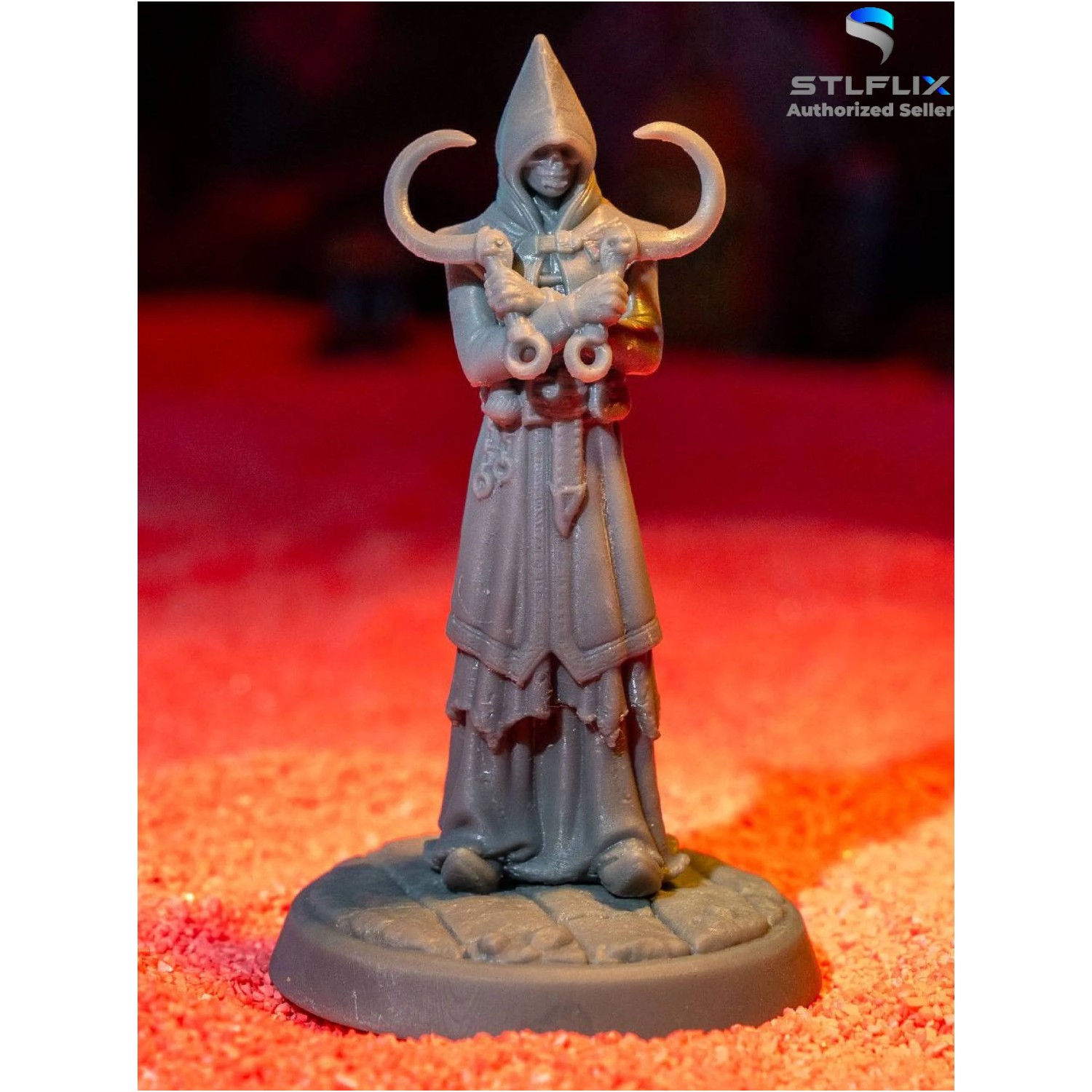 Arzan's Cultist | Undead Skeleton | Monster | Male/Female | Tabletop Miniatures | Demons of the Holy Abbey | D&D Dungeons and Dragons 5e- - Image 3