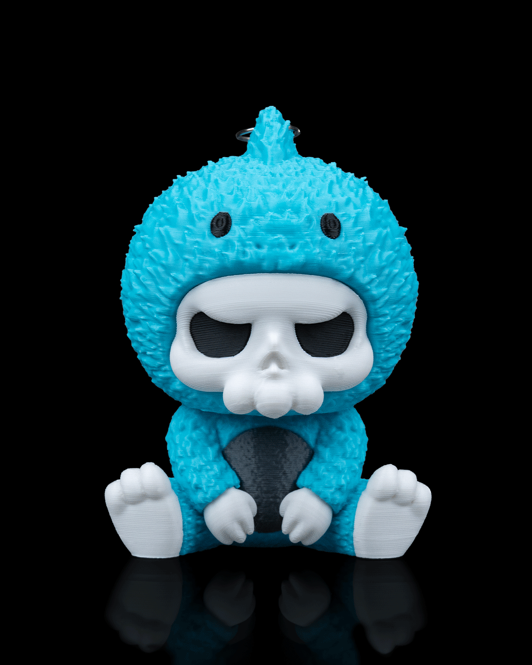 Cute Monster Skull Figurine - Image 2