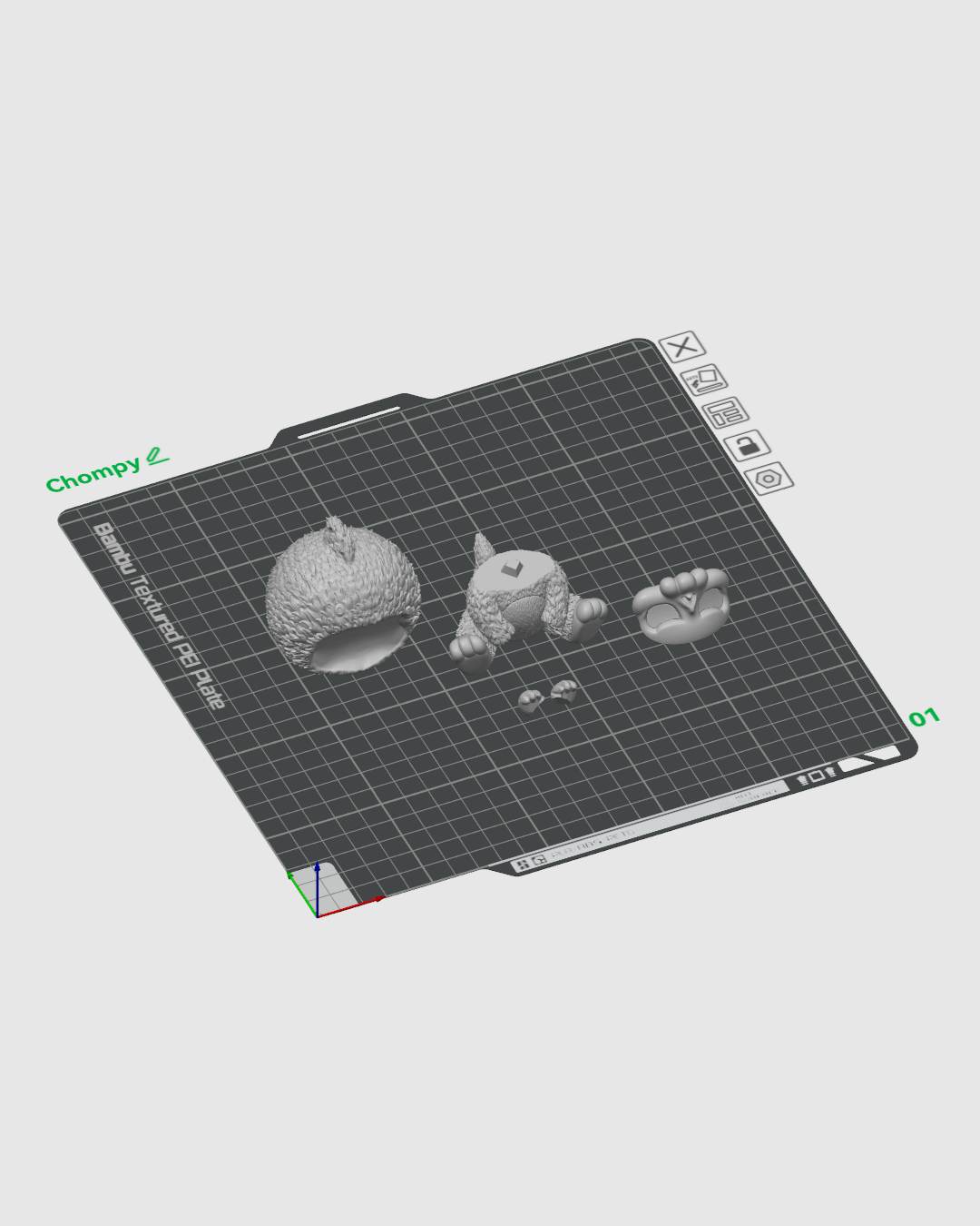 Cute Monster Skull Figurine - Image 22