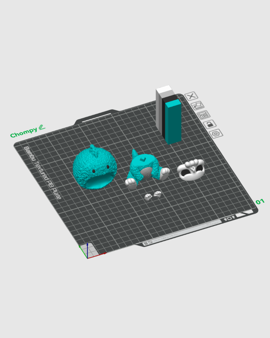 Cute Monster Skull Figurine - Image 20