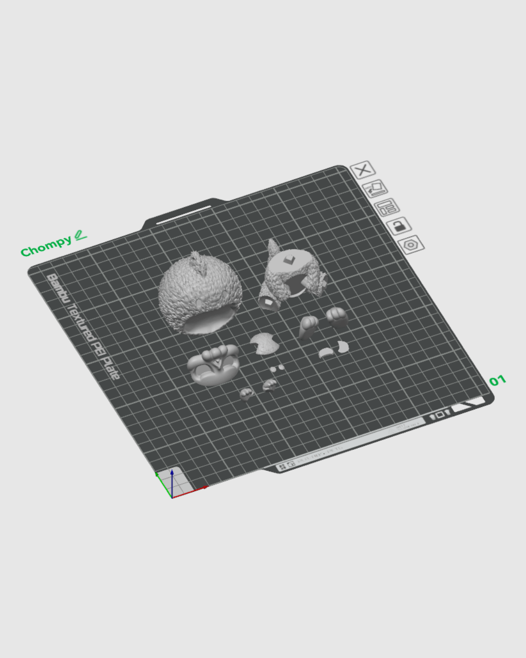 Cute Monster Skull Figurine - Image 24