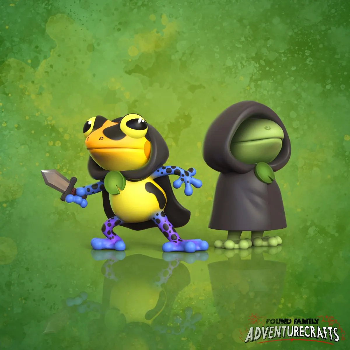 Froggie Rogue | Male or Female | Found Family Adventurecraft | Tabletop miniatures | D&D | 5e- - Image 9