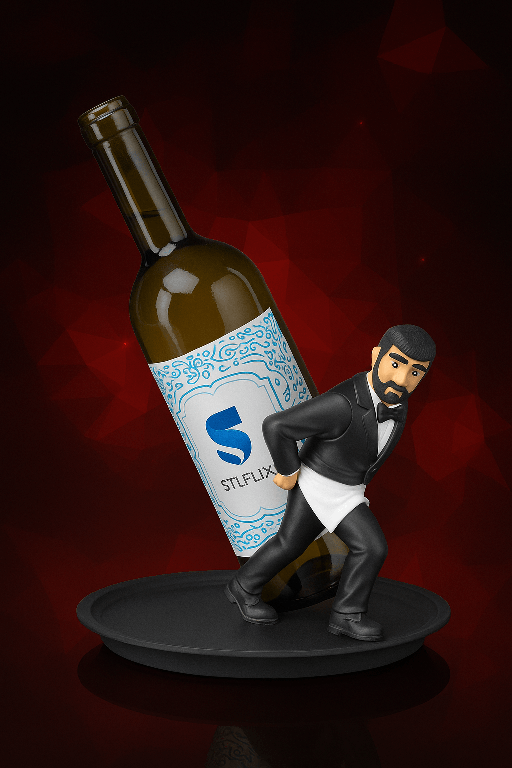 Wine Holder Waiter - AI Compatible