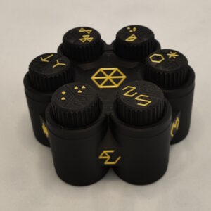 Puzzle Hexglyph - Caja con compartimento secreto