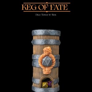 Keg of Fate - Dice Tower & Box