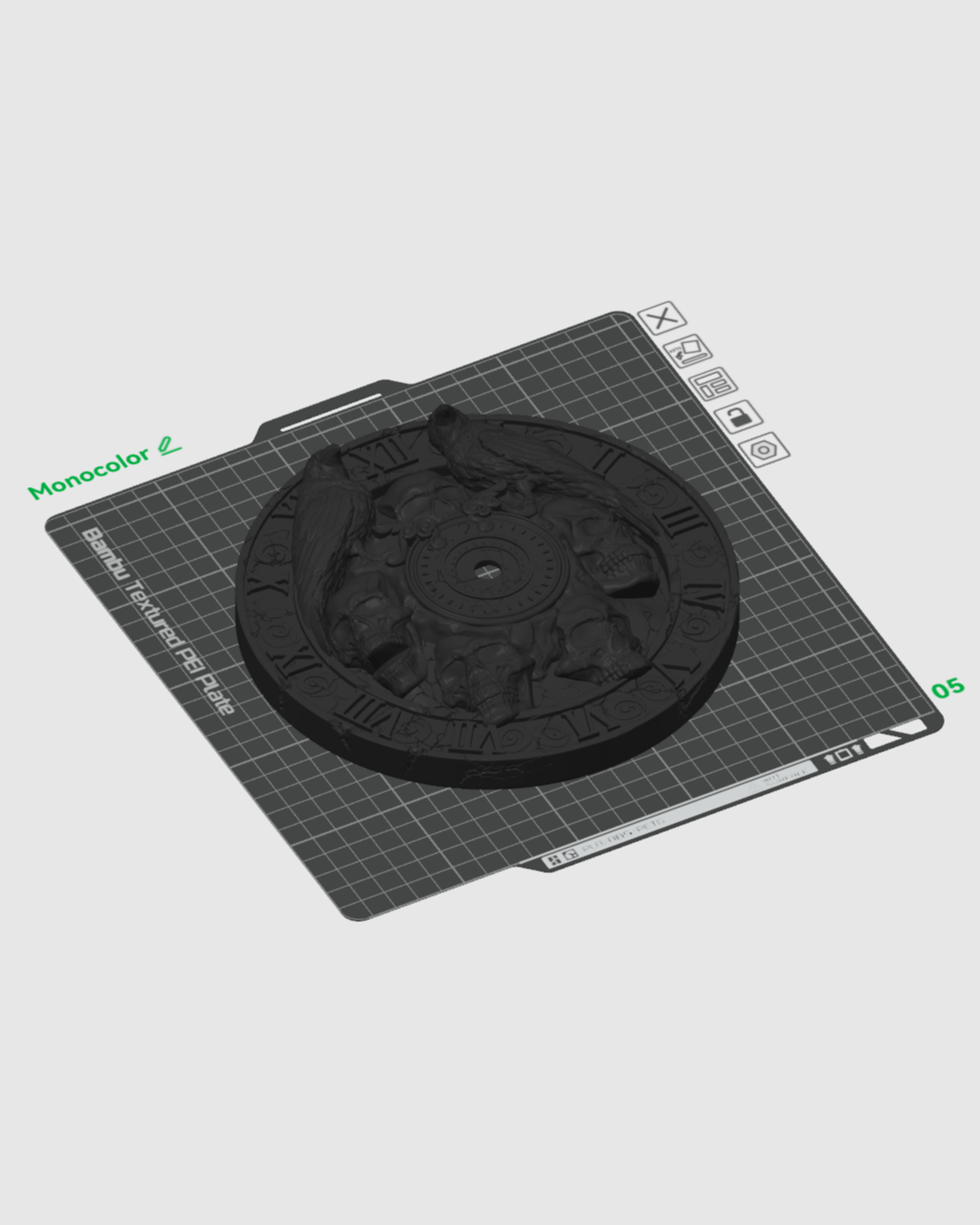 petite horloge d'Halloween - Image 12