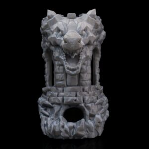 Dragon's Fortress Can Holder & Dice Tower