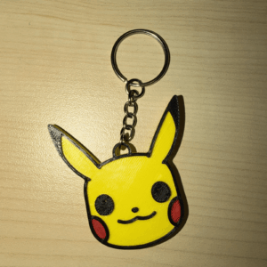 Adorable Pikachu Keychain | Durable Pokémon Accessory for Keys & Backpacks