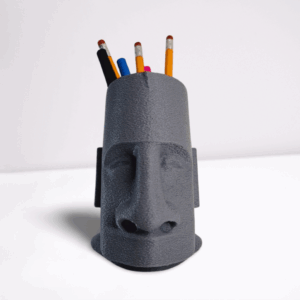 Porta-Lápis Moai