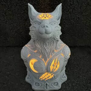 M.P. werewolf lamp