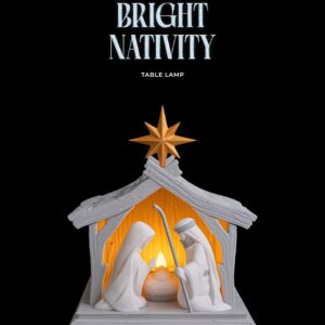 Bright Nativity - Table Lamp