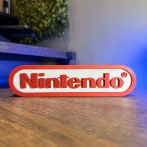 Placa Decorativa Nintendo